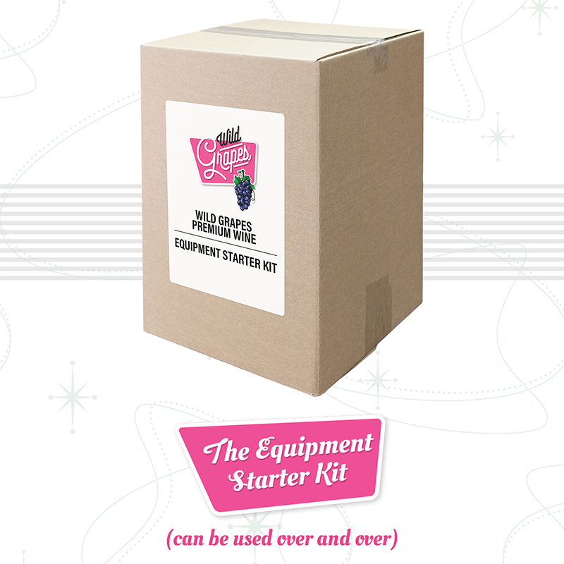 starter-kit A photo of a box containing the Wild Grapes Equipment Starter Kit.